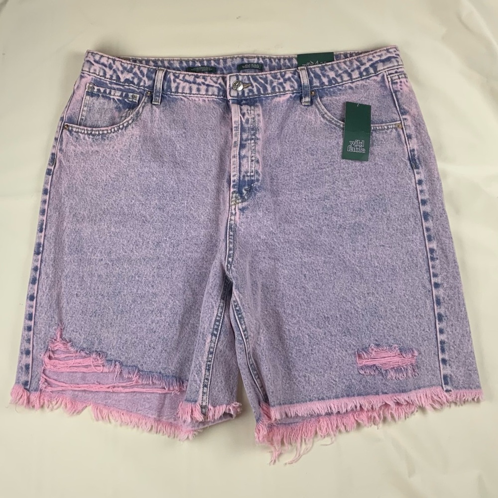 Denim Bermuda Shorts Size 18